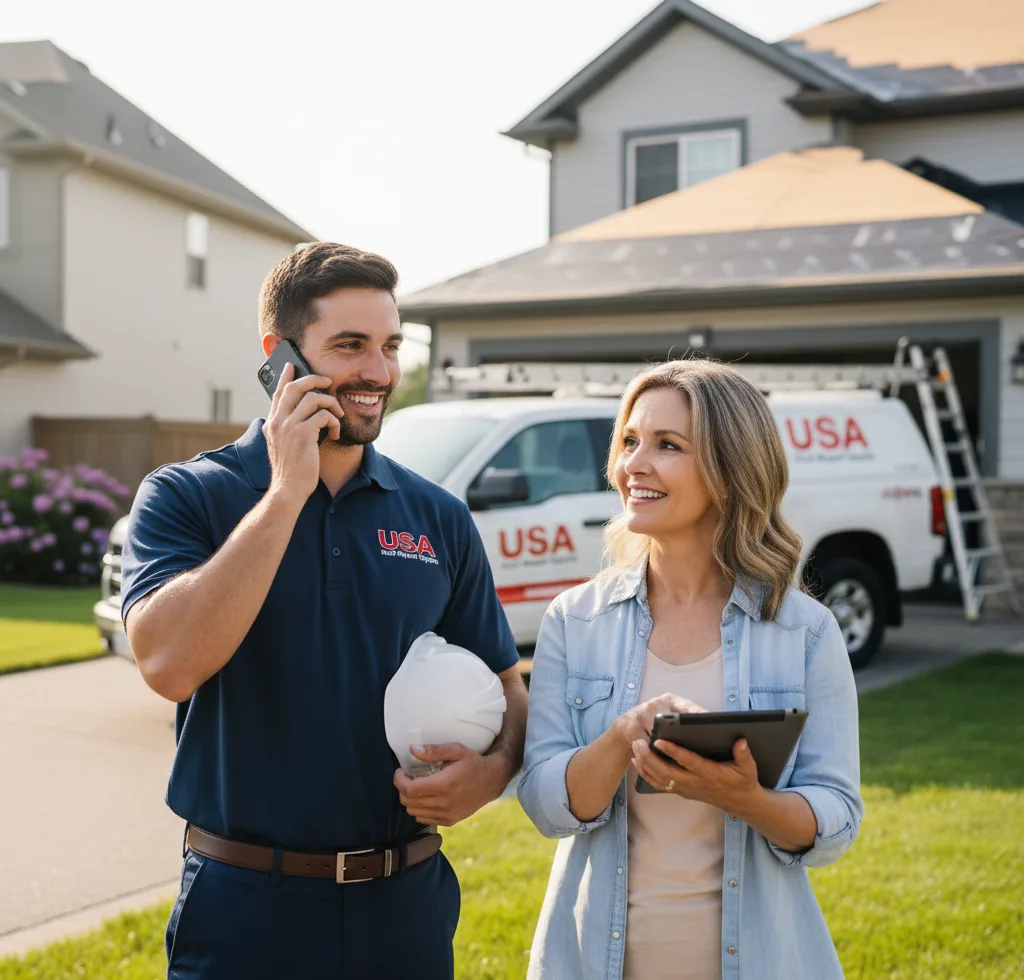 USA Roof Repair Experts customer support in Warrenton
